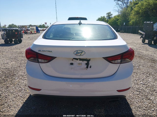 2015 Hyundai Elantra Sport მანქანა იყიდება აუქციონზე, vin: KMHDH4AH9FU382886, აუქციონის ნომერი: 45381687