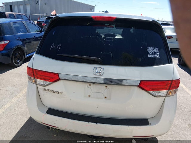 Продажа на аукционе авто 2015 Honda Odyssey Ex-l, vin: 5FNRL5H63FB020421, номер лота: 45381760