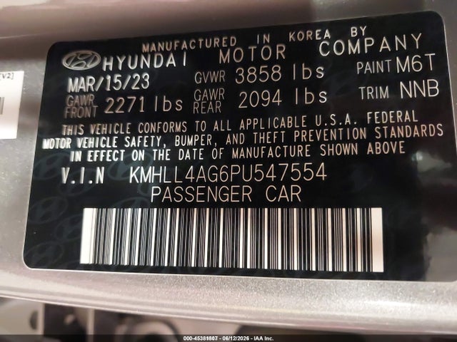 Hyundai ELANTRA SE 2023 KMHLL4AG6PU547554 Image 9