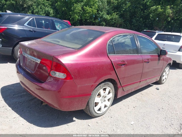 Aukcja sprzedaży 2009 Honda Civic Lx, vin: 2HGFA16509H360380, numer aukcji: 45381892