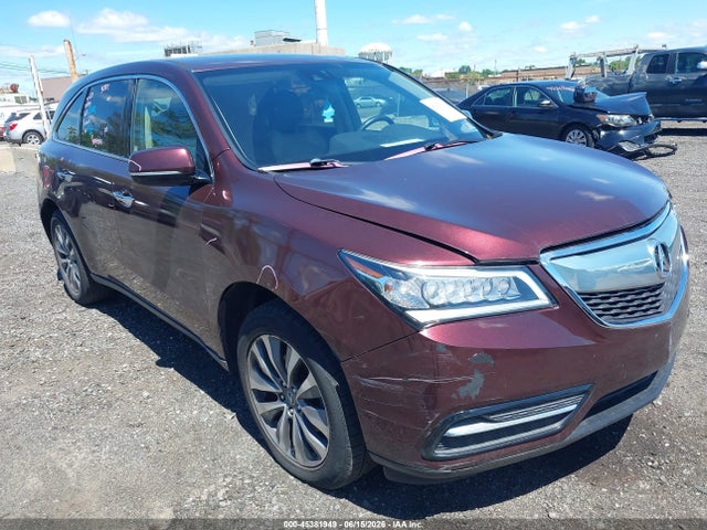 Продажа на аукционе авто 2014 Acura Mdx Technology Package, vin: 5FRYD4H44EB043964, номер лота: 45381949