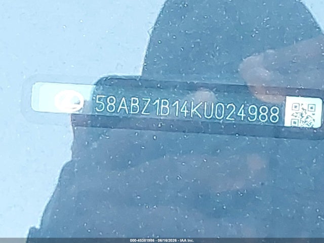 45381986 :رقم المزاد ، 58ABZ1B14KU024988 vin ، 2019 Lexus Es 350 مزاد بيع