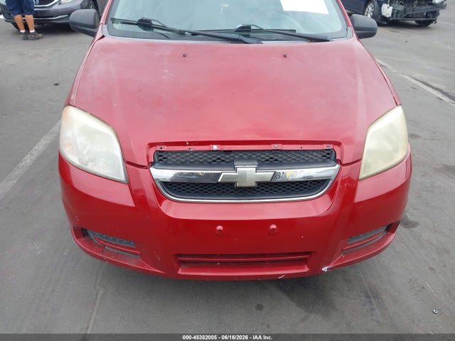Aukcja sprzedaży 2011 Chevrolet Aveo 1lt, vin: KL1TD5DE4BB149482, numer aukcji: 45382005
