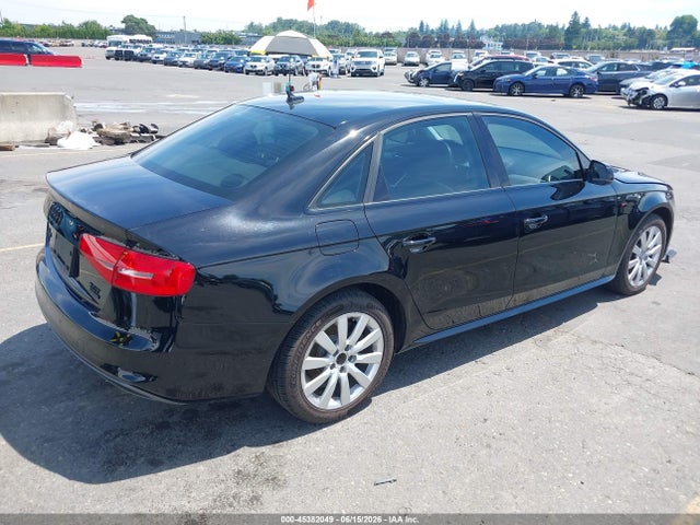 Продажа на аукционе авто 2015 Audi A4 2.0t Premium, vin: WAUBFAFL9FN046160, номер лота: 45382049
