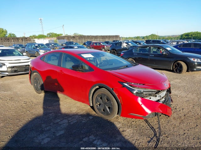 45382090 :رقم المزاد ، JTDACAAU7R3027131 vin ، 2024 Toyota Prius Le مزاد بيع