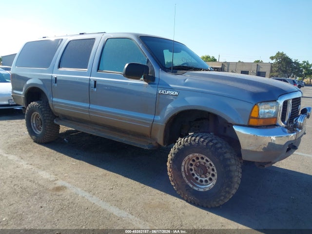 45382187 :رقم المزاد ، 1FMNU41S21EB19184 vin ، 2001 Ford Excursion Xlt مزاد بيع