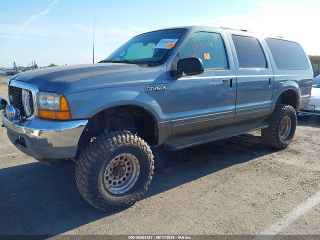 45382187 :رقم المزاد ، 1FMNU41S21EB19184 vin ، 2001 Ford Excursion Xlt مزاد بيع