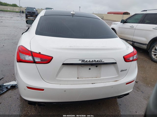 45382208 :رقم المزاد ، ZAM57XSA3H1206298 vin ، 2017 Maserati Ghibli مزاد بيع