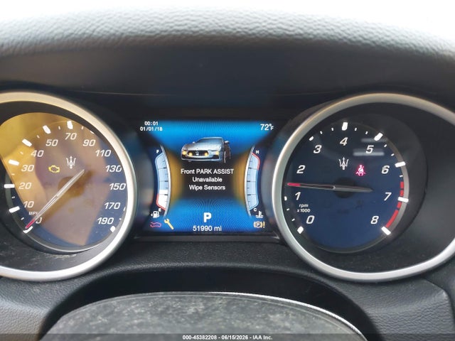 45382208 :رقم المزاد ، ZAM57XSA3H1206298 vin ، 2017 Maserati Ghibli مزاد بيع