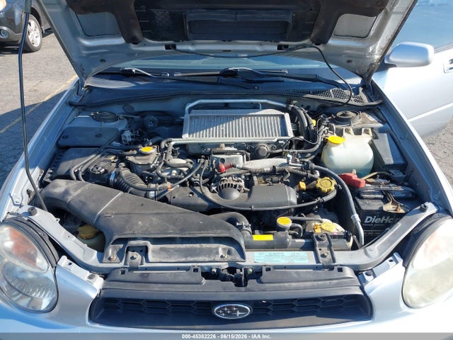 Aukcja sprzedaży 2002 Subaru Impreza Wrx, vin: JF1GD29692G520767, numer aukcji: 45382226