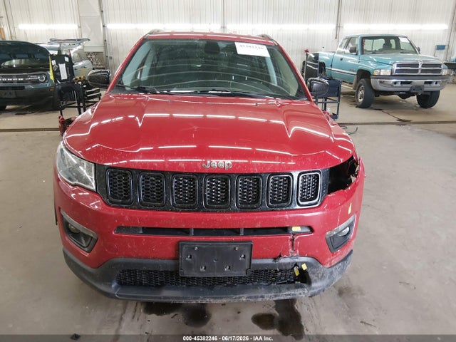 2018 Jeep Compass Latitude 4x4 მანქანა იყიდება აუქციონზე, vin: 3C4NJDBB7JT177013, აუქციონის ნომერი: 45382246