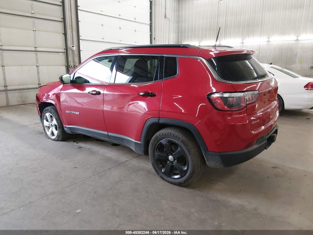 2018 Jeep Compass Latitude 4x4 მანქანა იყიდება აუქციონზე, vin: 3C4NJDBB7JT177013, აუქციონის ნომერი: 45382246
