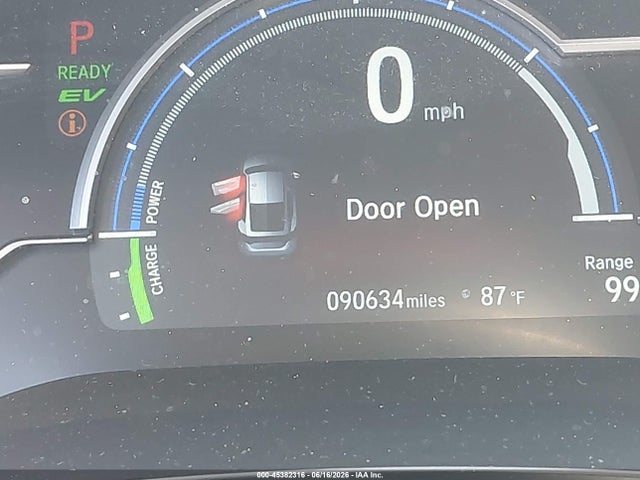 JHMZC5F14JC007270 Honda CLARITY PLUG-IN HYBRID