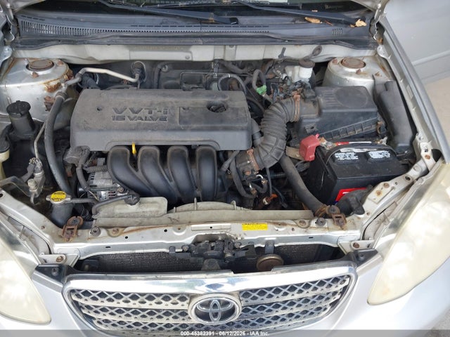 2005 Toyota Corolla Le მანქანა იყიდება აუქციონზე, vin: JTDBR32E752056067, აუქციონის ნომერი: 45382391