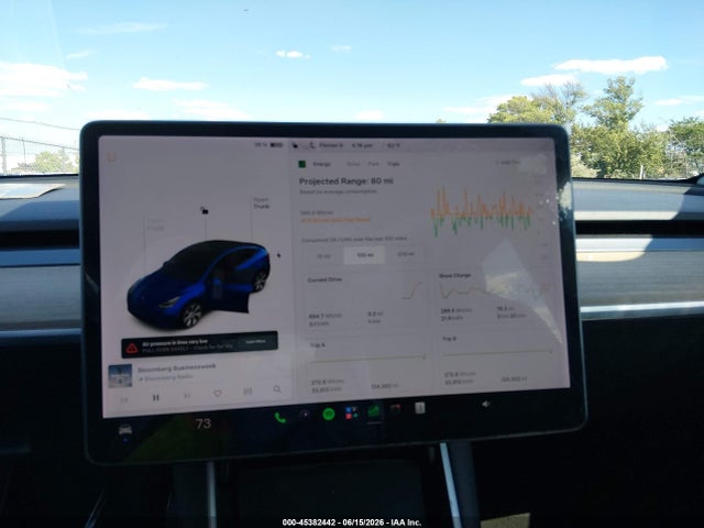 Aukcja sprzedaży 2021 Tesla Model Y Long Range Dual Motor All-wheel Drive, vin: 5YJYGDEE8MF094209, numer aukcji: 45382442