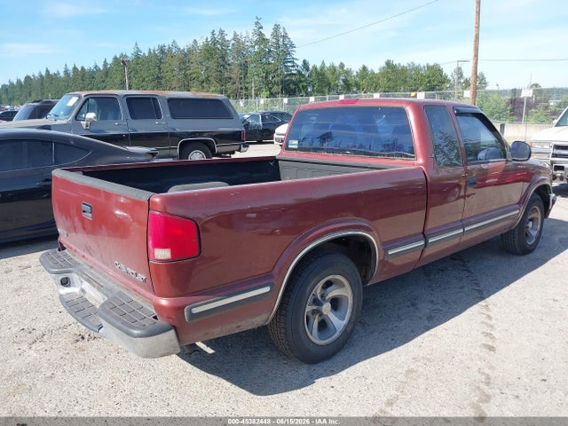 1998 Chevrolet S-10 Ls მანქანა იყიდება აუქციონზე, vin: 1GCCS19X9W8150051, აუქციონის ნომერი: 45382448