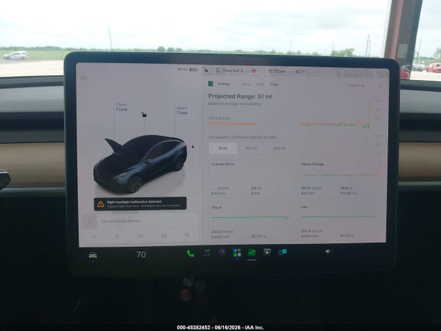 Auction sale of the 2024 Tesla Model Y Long Range Dual Motor All-wheel Drive, vin: 7SAYGDEE9RA336299, lot number: 45382452