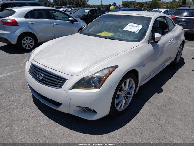 2015 Infiniti Q60 მანქანა იყიდება აუქციონზე, vin: JN1CV6FE7FM810573, აუქციონის ნომერი: 45382457