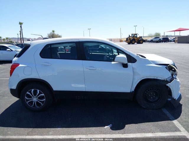 2017 Chevrolet Trax Ls მანქანა იყიდება აუქციონზე, vin: KL7CJKSB6HB212046, აუქციონის ნომერი: 45382470