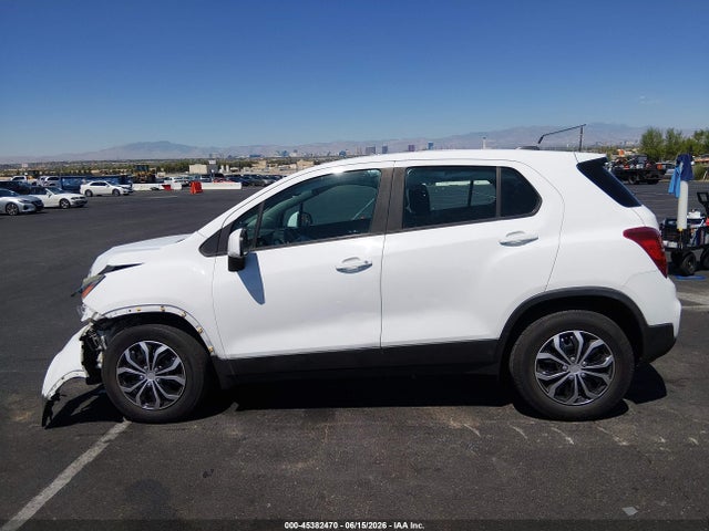 2017 Chevrolet Trax Ls მანქანა იყიდება აუქციონზე, vin: KL7CJKSB6HB212046, აუქციონის ნომერი: 45382470