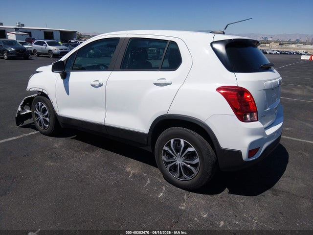2017 Chevrolet Trax Ls მანქანა იყიდება აუქციონზე, vin: KL7CJKSB6HB212046, აუქციონის ნომერი: 45382470