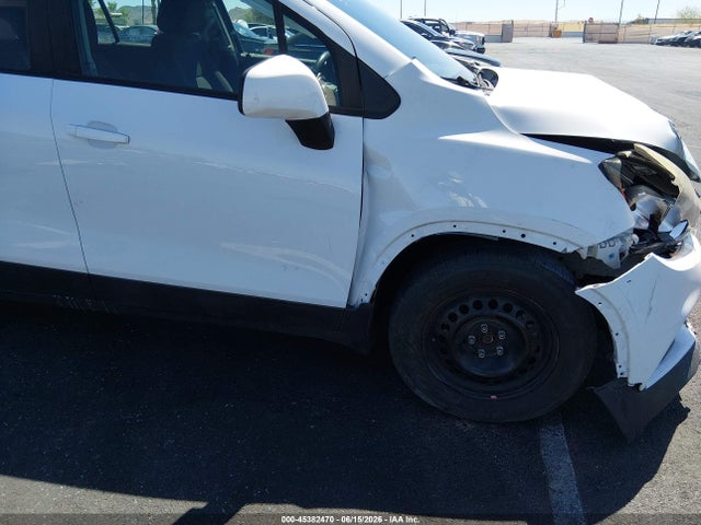 2017 Chevrolet Trax Ls მანქანა იყიდება აუქციონზე, vin: KL7CJKSB6HB212046, აუქციონის ნომერი: 45382470
