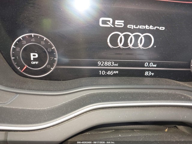 45382480 :رقم المزاد ، WA1BNAFY5J2133494 vin ، 2018 Audi Q5 2.0t Premium/2.0t Tech Premium مزاد بيع