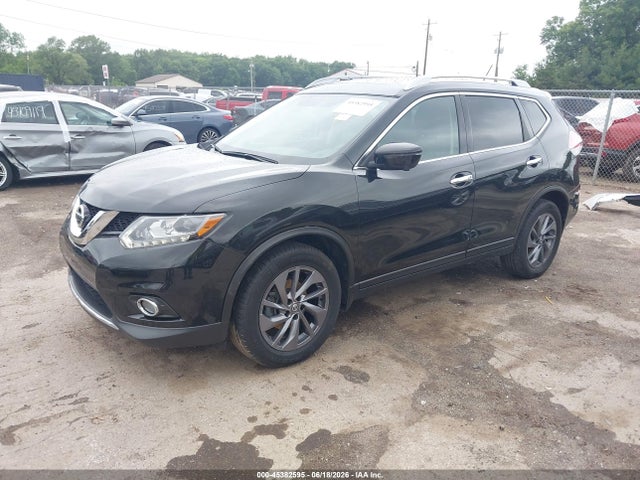 2016 Nissan Rogue Sl მანქანა იყიდება აუქციონზე, vin: 5N1AT2MVXGC823150, აუქციონის ნომერი: 45382595