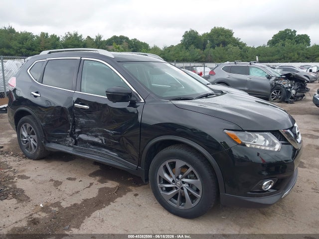2016 Nissan Rogue Sl მანქანა იყიდება აუქციონზე, vin: 5N1AT2MVXGC823150, აუქციონის ნომერი: 45382595