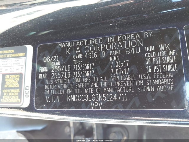 KIA Niro Ev Ex 2022 KNDCC3LG3N5124711 Image 9