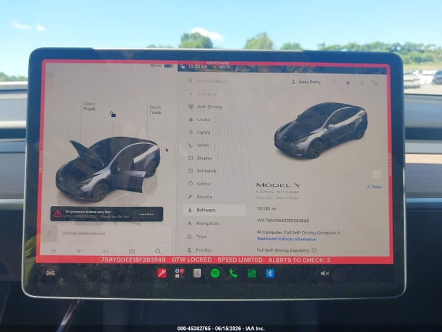 7SAYGDEE1SF293649 Tesla Model Y Long Range Dual Motor All-wheel Drive
