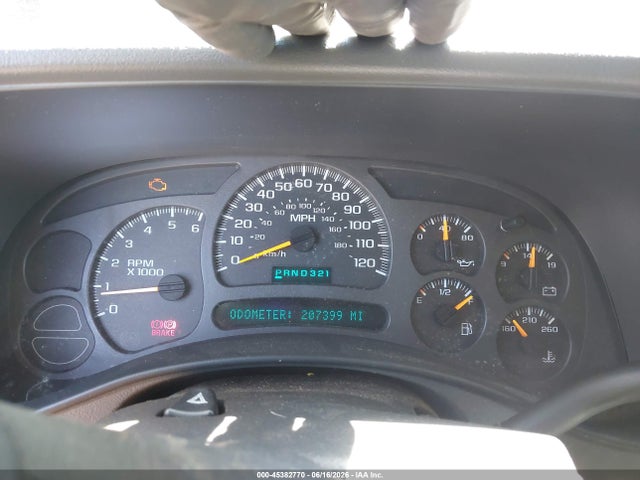 Aukcja sprzedaży 2003 Chevrolet Tahoe Ls, vin: 1GNEK13V13J109523, numer aukcji: 45382770