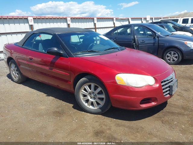 Auction sale of the 2006 Chrysler Sebring Gtc, vin: 1C3EL75RX6N130039, lot number: 45382890