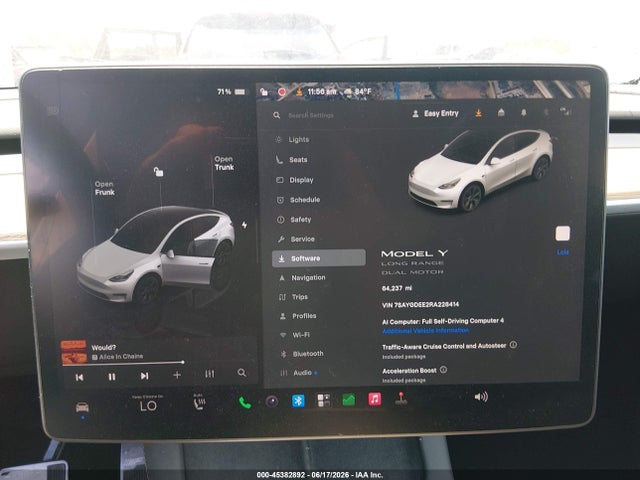 Aukcja sprzedaży 2024 Tesla Model Y Long Range Dual Motor All-wheel Drive, vin: 7SAYGDEE2RA228414, numer aukcji: 45382892