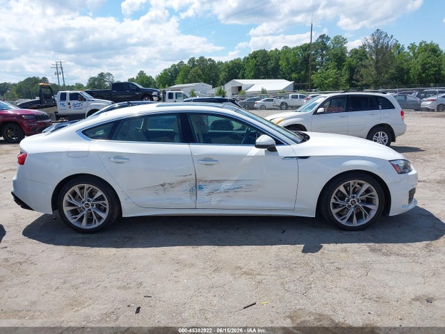 45382922 :رقم المزاد ، WAUABCF56NA014521 vin ، 2022 Audi A5 Sportback Premium 40 Tfsi Quattro S Tronic مزاد بيع