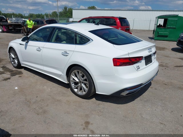 45382922 :رقم المزاد ، WAUABCF56NA014521 vin ، 2022 Audi A5 Sportback Premium 40 Tfsi Quattro S Tronic مزاد بيع