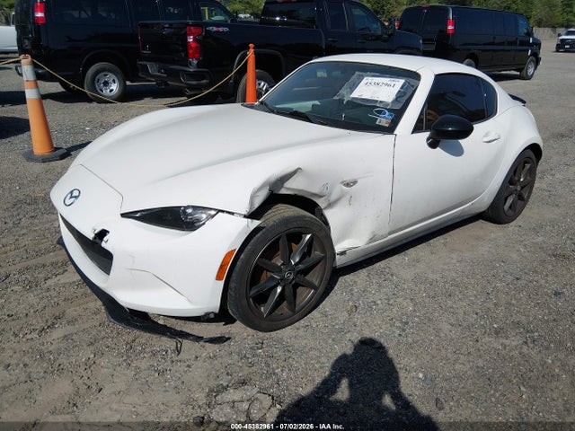 2017 Mazda Mx-5 Miata Rf Club მანქანა იყიდება აუქციონზე, vin: JM1NDAL72H0105045, აუქციონის ნომერი: 45382961