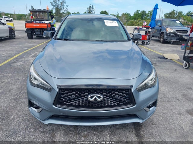 Aukcja sprzedaży 2018 Infiniti Q50 3.0t Luxe, vin: JN1EV7AR3JM443690, numer aukcji: 45383019