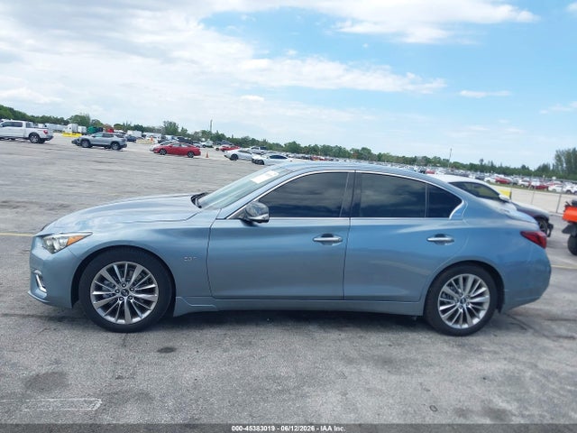 Aukcja sprzedaży 2018 Infiniti Q50 3.0t Luxe, vin: JN1EV7AR3JM443690, numer aukcji: 45383019