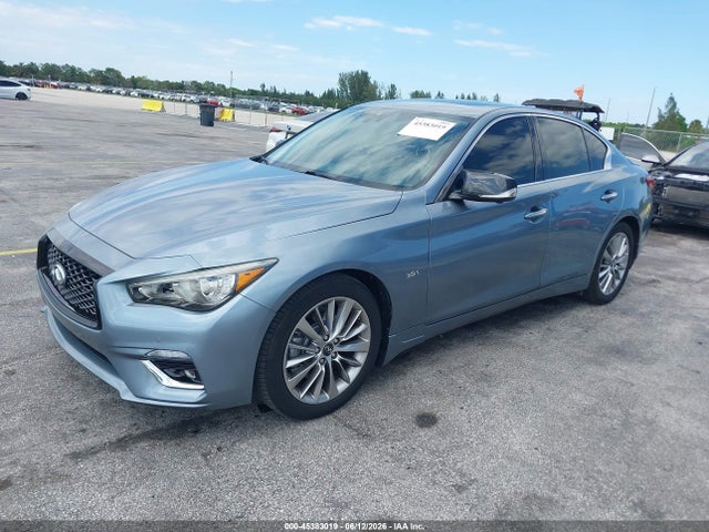 Aukcja sprzedaży 2018 Infiniti Q50 3.0t Luxe, vin: JN1EV7AR3JM443690, numer aukcji: 45383019