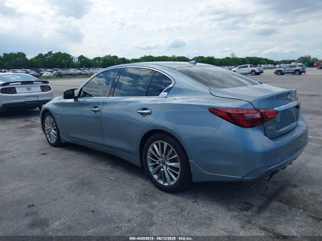 Aukcja sprzedaży 2018 Infiniti Q50 3.0t Luxe, vin: JN1EV7AR3JM443690, numer aukcji: 45383019