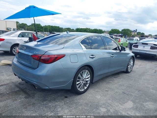 Aukcja sprzedaży 2018 Infiniti Q50 3.0t Luxe, vin: JN1EV7AR3JM443690, numer aukcji: 45383019