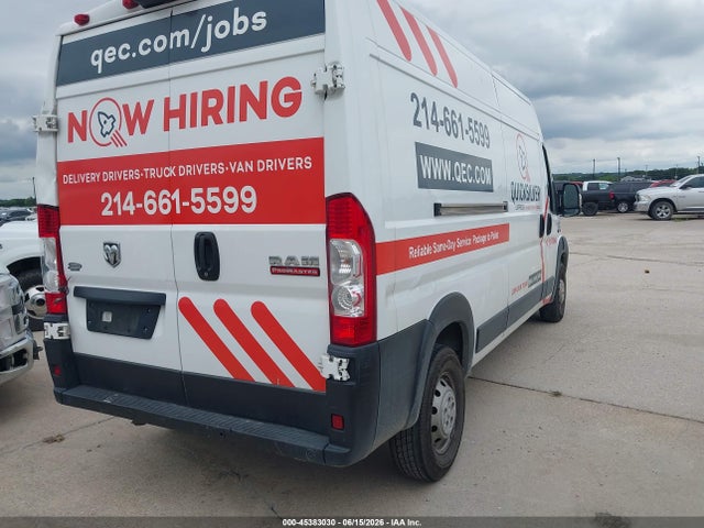 Продаж на аукціоні авто 2019 Ram Promaster 2500 High Roof 159 Wb, vin: 3C6TRVDG0KE559928, номер лоту: 45383030