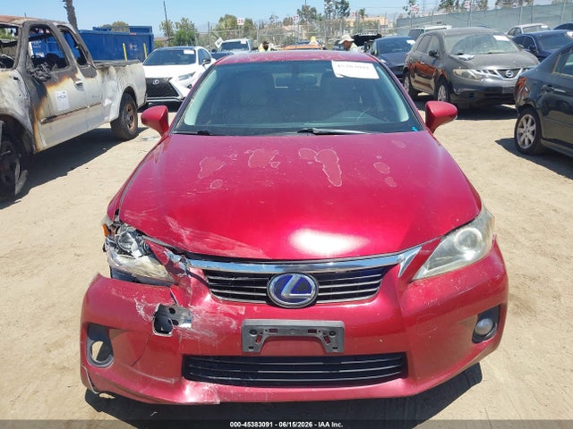 Aukcja sprzedaży 2012 Lexus Ct 200h Premium, vin: JTHKD5BH0C2078220, numer aukcji: 45383091