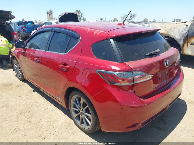 Aukcja sprzedaży 2012 Lexus Ct 200h Premium, vin: JTHKD5BH0C2078220, numer aukcji: 45383091