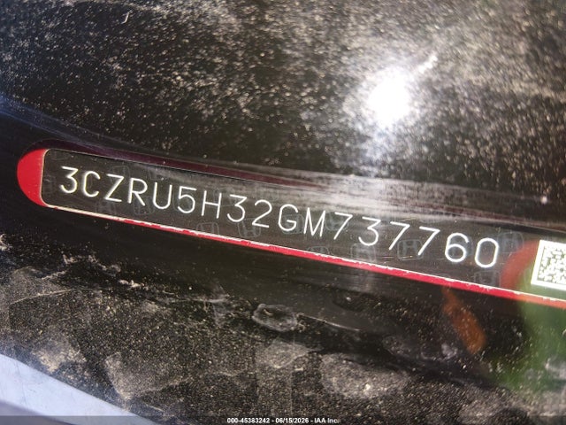 Honda HR-V LX 2016 3CZRU5H32GM737760 Image 9