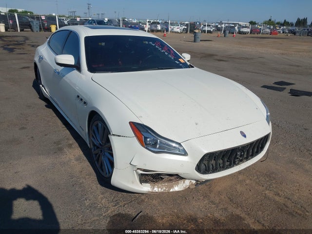 Aukcja sprzedaży 2019 Maserati Quattroporte S Gransport, vin: ZAM56YPS8K1325529, numer aukcji: 45383294