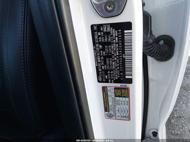 Продажа на аукционе авто 2018 Kia Sorento 3.3l Sx, vin: 5XYPKDA54JG401654, номер лота: 45383297