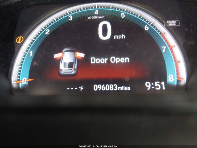 45383313 :رقم المزاد ، SHHFK7H57JU231489 vin ، 2018 Honda Civic Ex مزاد بيع