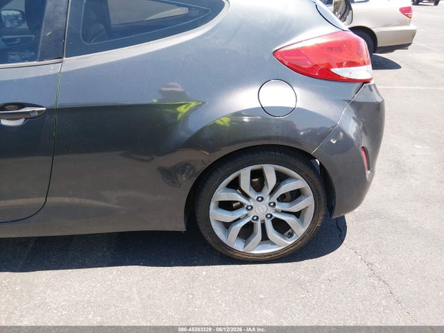 2012 Hyundai Veloster Base W/black მანქანა იყიდება აუქციონზე, vin: KMHTC6AD6CU036227, აუქციონის ნომერი: 45383329
